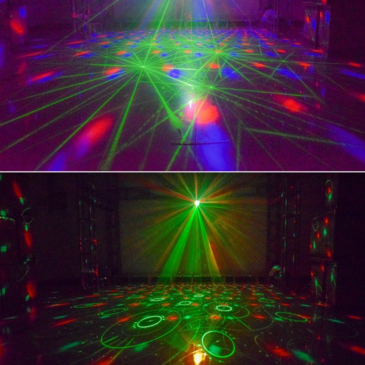 18W 60 tipi di luci laser a sfera magica in cristallo per uso domestico LED luci di proiezione colorate per cielo stellato Luci da palcoscenico ad attivazione vocale, US Plug, UK  Plug, AU Plug, EU Plug