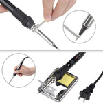 Saldatore con termostato LCD 908S 80W Saldatore a temperatura costante, CN Plug, EU Plug, US Plug