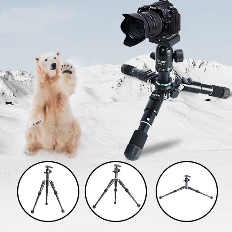 BEXIN Mate 10 Fotocamera per telefono cellulare Treppiede per treppiede in lega di alluminio per desktop Trasmissione in diretta Selfie Stick Treppiede, BEXIN Mate 10