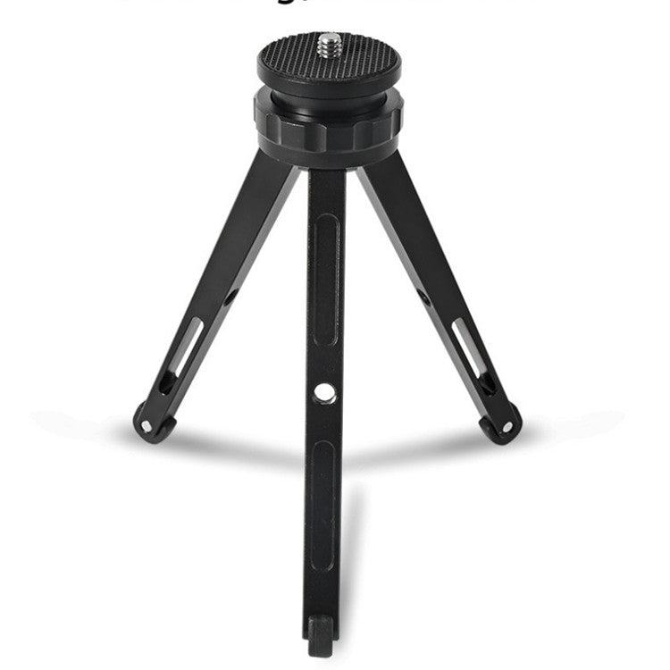 BEXIN Mini treppiede da tavolo in metallo tascabile con treppiede per trasmissione in diretta, BEXIN Pocket