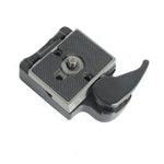 BEXIN Supporto per piastra a sgancio rapido testa treppiede per Manfrotto 200PL-14