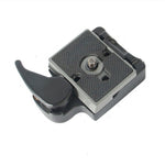 BEXIN Supporto per piastra a sgancio rapido testa treppiede per Manfrotto 200PL-14