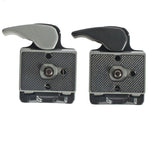 BEXIN Supporto per piastra a sgancio rapido testa treppiede per Manfrotto 200PL-14