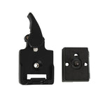 BEXIN Supporto per piastra a sgancio rapido testa treppiede per Manfrotto 200PL-14