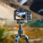 BEXIN Supporto per piastra a sgancio rapido testa treppiede per Manfrotto 200PL-14