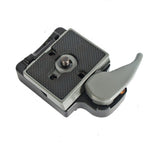 BEXIN Supporto per piastra a sgancio rapido testa treppiede per Manfrotto 200PL-14