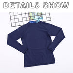Costume da bagno da donna a maniche lunghe, costume da bagno, protezione solare, abbigliamento da surf, tuta dimagrante, M, L, XL, XXL