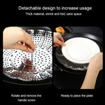 Vassoio per cottura a vapore Lotus retrattile pieghevole in acciaio inossidabile da 3 pezzi, Lotus Steamer Tray