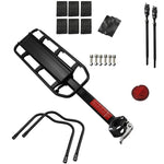 Ripiano per biciclette Accessori per attrezzature da ciclismo Ripiano posteriore per mountain bike, Bicycle Rear Shelf