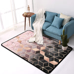Tappetino decorativo per porta della camera da letto con motivo geometrico, 40x60cm, 45x75cm, 60x90cm, 40x120cm, 80x120cm, 80x160cm, 100x160cm, 120x160cm, 150x200cm, 160x230cm