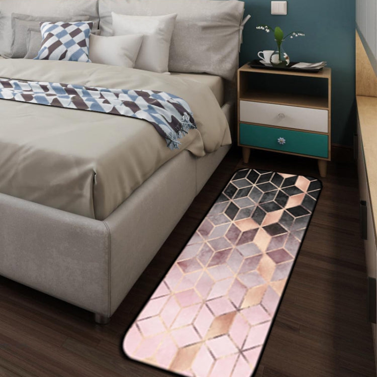 Tappetino decorativo per porta della camera da letto con motivo geometrico, 40x60cm, 45x75cm, 60x90cm, 40x120cm, 80x120cm, 80x160cm, 100x160cm, 120x160cm, 150x200cm, 160x230cm