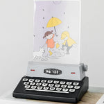 Set 5 mini clip in legno vintage per foto e memo