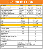 PEAKMETER Strumento di misurazione del volume dell'aria della velocità del vento con display digitale ad alta precisione, MS6252A Wind Speed, Air Volume, MS6252B Temperature, Humidity, USB