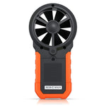 PEAKMETER Strumento di misurazione del volume dell'aria della velocità del vento con display digitale ad alta precisione, MS6252A Wind Speed, Air Volume, MS6252B Temperature, Humidity, USB