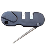 Strumento EDC per affilare i coltelli multifunzione portatile esterno da 2 pezzi, Knife Sharpener