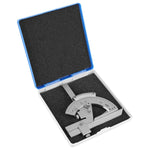 Righello di misurazione dell'angolo del goniometro per trimmer senza parallasse in acciaio ad alto tenore di carbonio, Angle Measuring Ruler