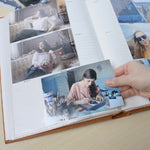 4R 6 pollici 300 fogli di foto 50 pagine Album interstiziale in flanella Album creativo per cartoline regalo di Natale