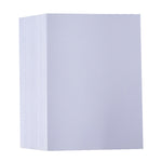 100 PCS Carta da stampa a getto d'inchiostro da 6 pollici Carta fotografica Colore Stampa patinata su un lato Evidenzia Carta luminosa impermeabile, 6 Inch Inkjet Printing Paper