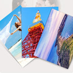 100 PCS Carta da stampa a getto d'inchiostro da 6 pollici Carta fotografica Colore Stampa patinata su un lato Evidenzia Carta luminosa impermeabile, 6 Inch Inkjet Printing Paper