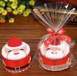Asciugamano regalo creativo per torta natalizia. Asciugamano carino natalizio