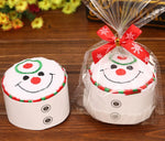 Asciugamano regalo creativo per torta natalizia. Asciugamano carino natalizio