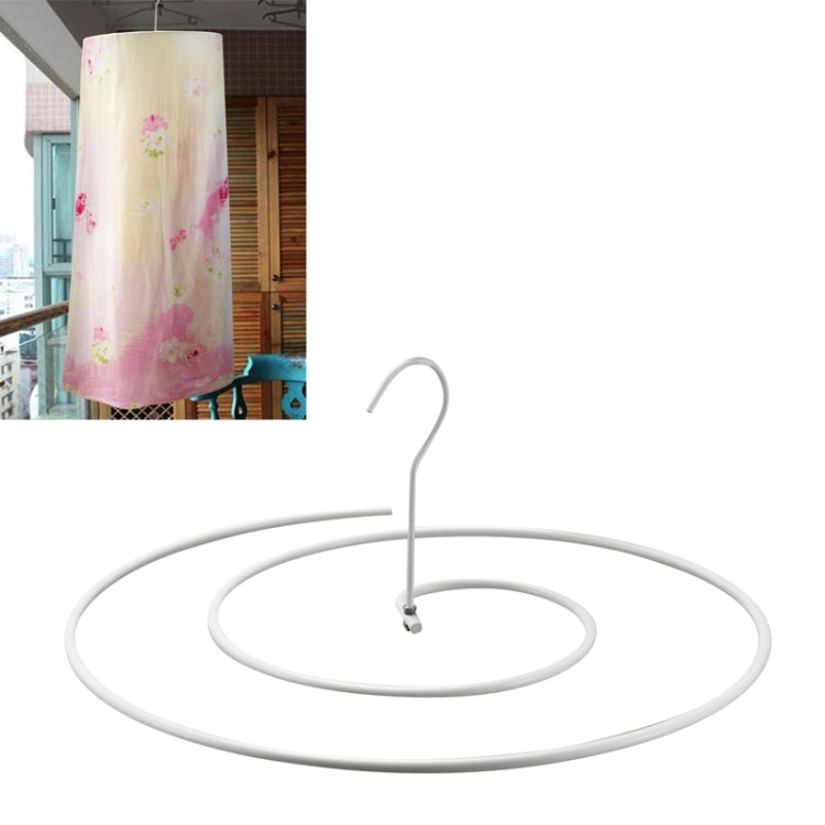 Stendibiancheria a spirale rotante multifunzionale da balcone rotondo, Spiral Drying Rack