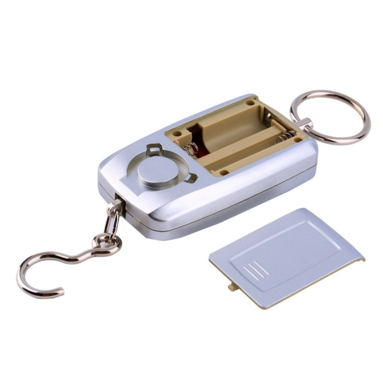 Bilancia portatile elettronica portatile con retroilluminazione digitale LCD ad alta precisione da 45 kg x 5 g, 45kg x 10g