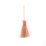 2 pezzi casa delle bambole in miniatura cucina patio accessori scopa in legno giocattoli educativi per bambini, Wooden Broom