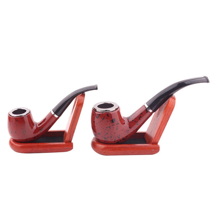 Set da fumo con filtro mini uomo rimovibile portatile a doppio scopo in resina senza supporto per pipa, Large, Small