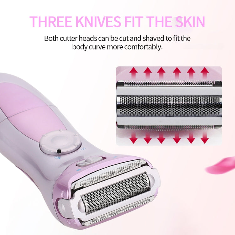 Depilatore elettrico HS Body lavabile con 3 coltelli