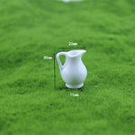 Vaso in ceramica per mini accessori per casa delle bambole da 3 pezzi, Ceramic Vase
