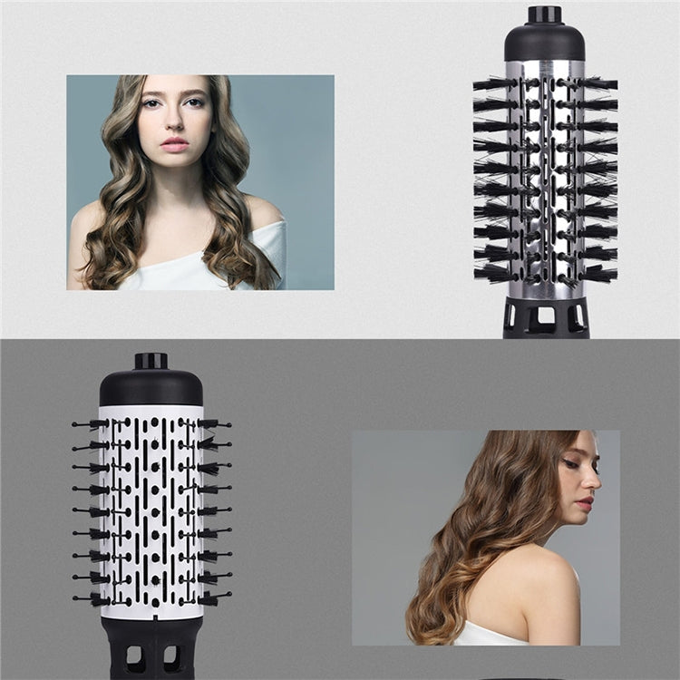 Spazzola per asciugacapelli elettrica con rotazione di 360 gradi Spazzola per capelli professionale Asciugacapelli Pettine Bigodino elettrico