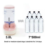 Distributore automatico acqua e cibo per animali 3,8 litri