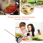 Sonda digitale portatile Cucina per carne Cucina per alimenti BBQ e termometro per liquidi, Meat