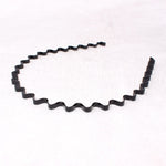 Accessori per capelli con fascia sportiva per capelli ondulati semplici unisex da 2 pezzi