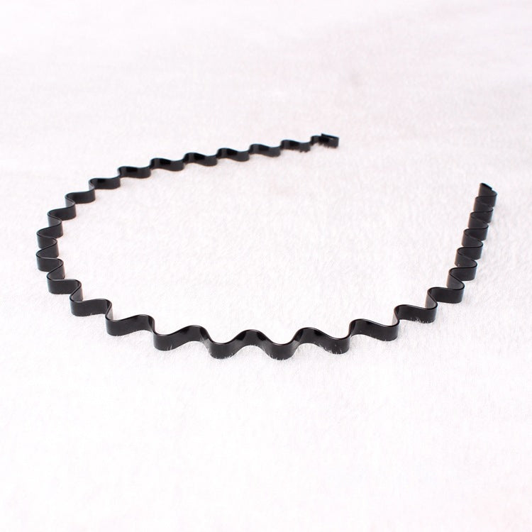 Accessori per capelli con fascia sportiva per capelli ondulati semplici unisex da 2 pezzi
