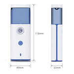 Spruzzatore portatile acqua fredda 30ml ricaricabile USB