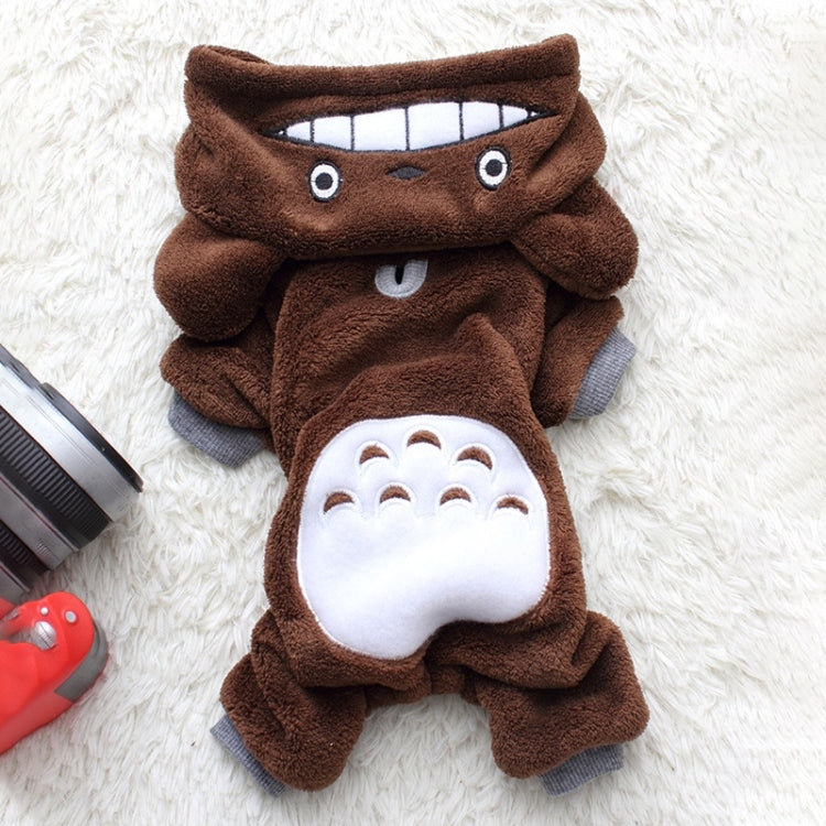 Costume in pile di corallo per animali domestici Cappotto caldo per cani cincillà carino, XS, S, M, L, XL, 2XL
