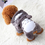 Costume in pile di corallo per animali domestici Cappotto caldo per cani cincillà carino, XS, S, M, L, XL, 2XL