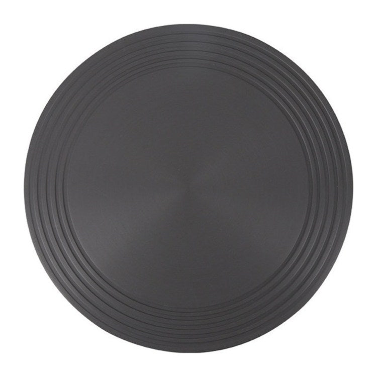 Piastra termoconduttiva fornello a gas Cucina Piastra scongelamento rapido Pentola Piastra termoconduttiva nera anti-combustione, 24cm, 28cm