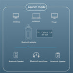 Adattatore Bluetooth 5.0 2 in 1 ricevitore e trasmettitore audio