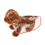 Abbigliamento impermeabile trasparente impermeabile per cani da compagnia, XS, S, M, L, XL