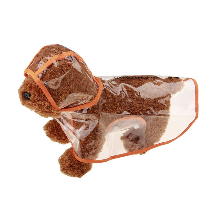 Abbigliamento impermeabile trasparente impermeabile per cani da compagnia, XS, S, M, L, XL