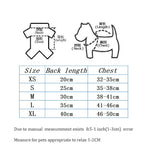 Abbigliamento impermeabile trasparente impermeabile per cani da compagnia, XS, S, M, L, XL