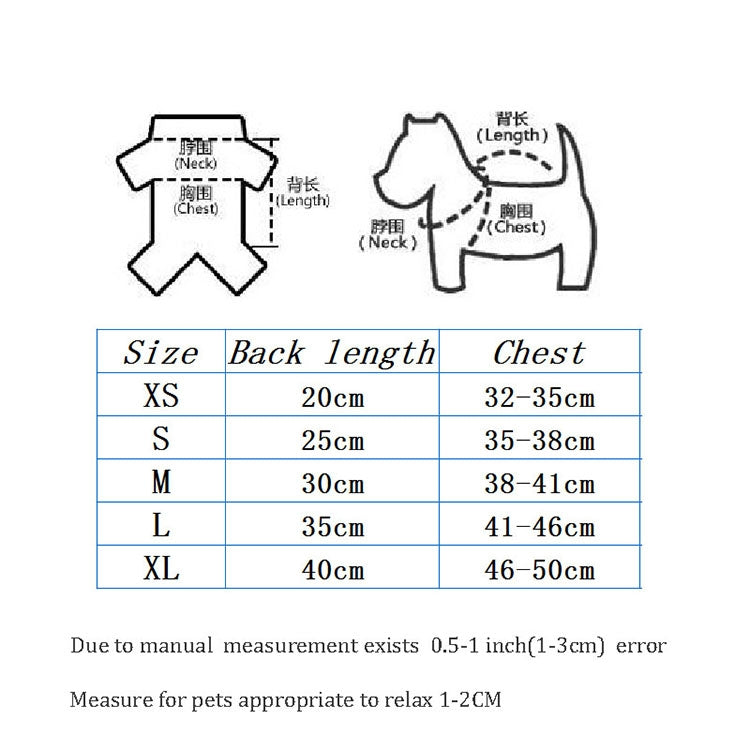 Abbigliamento impermeabile trasparente impermeabile per cani da compagnia, XS, S, M, L, XL