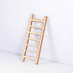 10 PCS Simulazione Scaletta Decorazione Scala in legno Corridoio Micro Paesaggio Succulente Decorazioni fai da te in vaso, Simulation Ladder Decorations