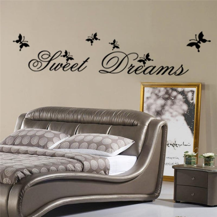 2 pezzi adesivi murali sogni d'oro camera da letto decorazione domestica fai da te