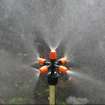 2 ugelli a spruzzo Cross Five Outlet Spray per irrigazione per serre da giardinaggio, Cross Five Outlet Spray Nozzle
