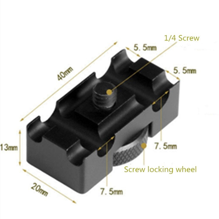 BEXIN Supporto per fissaggio cavo dati piastra a sgancio rapido fotocamera per Canon EOS 5D Mark IV