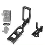 BEXIN per Nikon Z7 / Z6 tipo push-pull in lega di alluminio tiro verticale supporto base staffa piastra L a sgancio rapido, BEXIN for Nikon Z7